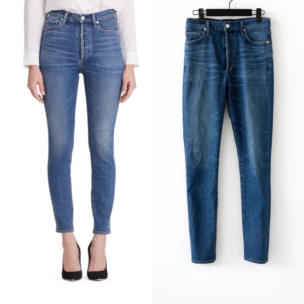 Citizens of Humanity Olivia High Rise Slim Ankle Jeans Size 27